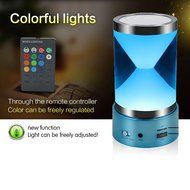Portable Subwoofer Wireless Hourglass Bluetooth Speaker with Color Changing LED Flashing Light,Outdoor Creative... N7