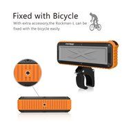 Portable Outdoor and Shower Bluetooth Speaker, Waterproof, Wireless 8 Hours Rechargeable Battery Play Time, Powerful... N7