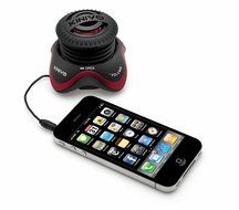 Kinivo ZX100 Mini Portable Speaker with Rechargeable Battery and Enhanced Bass Resonator (Black) N3