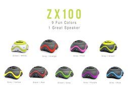 Kinivo ZX100 Mini Portable Speaker with Rechargeable Battery and Enhanced Bass Resonator (Black) N9