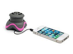 Kinivo ZX100 Mini Portable Speaker with Rechargeable Battery and Enhanced Bass Resonator (Black) N17