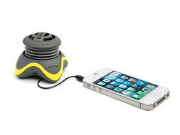 Kinivo ZX100 Mini Portable Speaker with Rechargeable Battery and Enhanced Bass Resonator (Black) N24