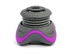 Kinivo ZX100 Mini Portable Speaker with Rechargeable Battery and Enhanced Bass Resonator (Black) N42