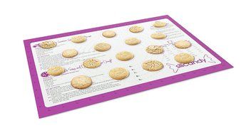 CLEARANCE NonStick Silicone Baking Mats - 2 pc Set - Silicandy Rectangular Mats with Fiberglass are Great for... N3