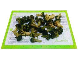 CLEARANCE NonStick Silicone Baking Mats - 2 pc Set - Silicandy Rectangular Mats with Fiberglass are Great for... N10