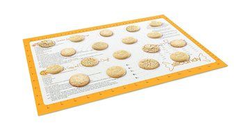 CLEARANCE NonStick Silicone Baking Mats - 2 pc Set - Silicandy Rectangular Mats with Fiberglass are Great for... N15