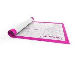 CLEARANCE NonStick Silicone Baking Mats - 2 pc Set - Silicandy Rectangular Mats with Fiberglass are Great for... N25