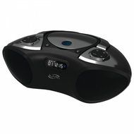 iLive Wireless Bluetooth Boombox with CD Player &amp; FM Radio, Features Built-in Bluetooth Stereo Speakers, Digital...