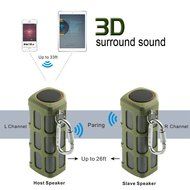 Hapyia Portable Wireless Bluetooth Speaker, Pair 2 speakers for 3D Stereo Surround Sound [New Release] - One Speaker... N2