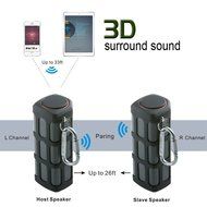 Hapyia Portable Wireless Bluetooth Speaker, Pair 2 speakers for 3D Stereo Surround Sound [New Release] - One Speaker... N15