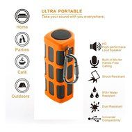 Hapyia Portable Wireless Bluetooth Speaker, Pair 2 speakers for 3D Stereo Surround Sound [New Release] - One Speaker... N22
