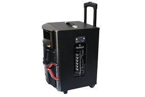 EMB PKL101PRO 1000W 10&quot; Woofer w/ Colorful LED Lights - 7 Hours Battery - Rechargeable Trolley Portable Speaker... N5