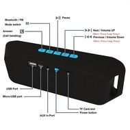 Beeoven Bluetooth Speaker, Portable Wireless Speaker Built-in Mic &amp; FM Radio, Support USB &amp; TF Card Play N4