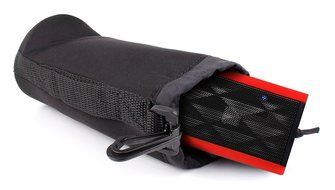 DURAGADGET Padded Black Water-Resistant Carry Pouch for NEW DKnight Magicbox / Magicbox II Portable Bluetooth...