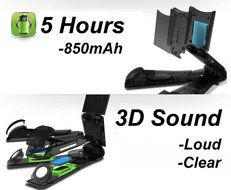 Portable Bluetooth Speakers Stander for Smartphone Tablet with Any Size , Wireless Bluetooth 4.0 with Advanced... N3