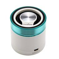 Portable Bluetooth Speaker System for iPhone / Android Smart Phones / iPad / Tablets / Macbook / Notebooks (WHITE)