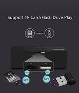 Sansui T18 Wireless Bluetooth Speaker 1200mAh Subwoofer Portable Hands Free Speaker Dual Unit TF Card U Disk (... N3