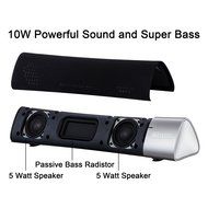 Ausid Bluetooth Speaker Portable Wireless Speakers HiFi Subwoofer Sound Bar 10W 3D Home Theater Surround Stereo... N3