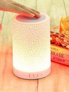 Portable Wireless LED Lights Bluetooth Speaker Super Bass Build-in FM Radio,AUX,MIC,TF Card Slot N2