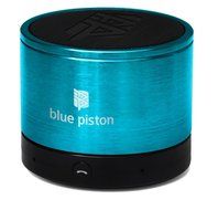 Logiix Blue Piston Rechargeable Bluetooth Speaker - Turquoise (LGX-10612)