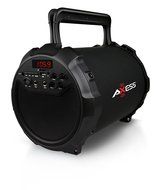 Axess SPBT1034-RD Portable Bluetooth Indoor/Outdoor 2.1 Hi-Fi Loud Speaker/Sing Along with Wired Mic., SD,USB,... N7