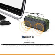 AUKEY Bluetooth Speaker, Outdoor Wireless Speaker with 16 Hours Playtime, Water and Shock Resistant, Dedicated... N2
