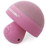 Xcellent Global Pink Bluetooth Speaker Wireless Mushroom with Built-in Mic + LED Romantic Night Light Hands Free... N3