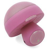 Xcellent Global Pink Bluetooth Speaker Wireless Mushroom with Built-in Mic + LED Romantic Night Light Hands Free... N5