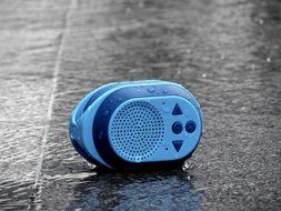 Tree-Labs KOI Waterproof IPX6 Bluetooth Speaker (Sea blue) N7