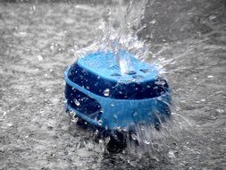 Tree-Labs KOI Waterproof IPX6 Bluetooth Speaker (Sea blue) N9