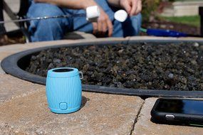 WAAV Rocker Mini Bluetooth Speaker for iOS (Blue), iPhone, iPod, iPad and Android devices (works with any bluetooth... N4