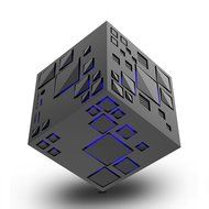 Dlisten Portable Bluetooth Speaker,Allspark Cube Wireless Stereo Led Light Speaker,Support TF Card FM Radio,For...