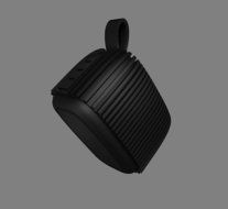 Sharper Image SBT617BK Rugged Outdoor Bluetooth Speaker 4.0, Splash-Proof &amp; Shockproof, (Black) N2