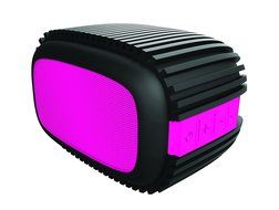 Sharper Image SBT617BK Rugged Outdoor Bluetooth Speaker 4.0, Splash-Proof &amp; Shockproof, (Black) N6