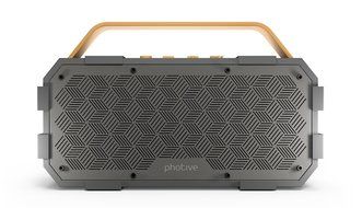 Photive M90 Portable Waterproof Bluetooth Speaker with Built In Subwoofer. 20 Watts Of Power- IPX5 Water Resistant... N2