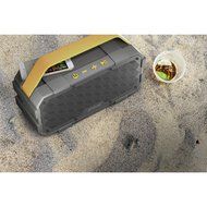 Photive M90 Portable Waterproof Bluetooth Speaker with Built In Subwoofer. 20 Watts Of Power- IPX5 Water Resistant... N8