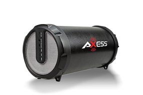 AXESS SPBT1029-BK Indoor/Outdoor Hi-Fi Bluetooth 2.1 Speaker with 3&quot; Subwoofer &amp; 2&quot; Horn, Black N5
