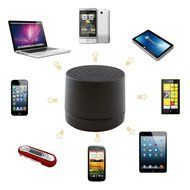 LB1 High Performance New Wireless Bluetooth Mini Speaker for Toshiba Satellite P205-S6347 with Hands-Free Speaker... N4