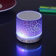 bravolotus Portable LED Light Stereo Wireless Bluetooth Loud Speaker with USB FM SD/TF Functions