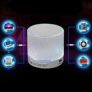 bravolotus Portable LED Light Stereo Wireless Bluetooth Loud Speaker with USB FM SD/TF Functions N3