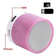 bravolotus Portable LED Light Stereo Wireless Bluetooth Loud Speaker with USB FM SD/TF Functions N4
