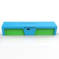 Eachine BAR Portable Bluetooth Wireless Speaker 15 Hours Play, Built in 2200mAh Battery Alarm Clock FM Radio Microphone... N2