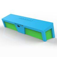 Eachine BAR Portable Bluetooth Wireless Speaker 15 Hours Play, Built in 2200mAh Battery Alarm Clock FM Radio Microphone... N3