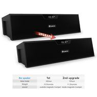 Eachine BAR Portable Bluetooth Wireless Speaker 15 Hours Play, Built in 2200mAh Battery Alarm Clock FM Radio Microphone... N17