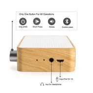 Emie Radio - Pocket Size Wireless Bluetooth Speaker with Powerful Sound N3