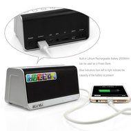 aLLreLi Ultra-Portable Bluetooth 4.0 Speaker w/ Touchpad, 2600mAh External Battery (13 Hour Playtime), Aux, Micro... N5