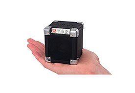 ION Audio Rock Block | Palm-Sized Wireless Bluetooth Speaker with 1/8" Input (15W) N3