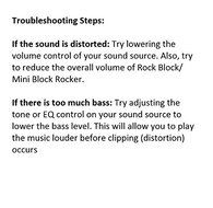 ION Audio Rock Block | Palm-Sized Wireless Bluetooth Speaker with 1/8" Input (15W) N4