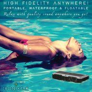 Portable Waterproof Bluetooth Speakers IPX7, 20W. HD Bass Sound Wireless Stereo Speakers. 10+ Hours Music tnx... N4