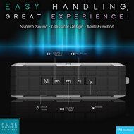 Portable Waterproof Bluetooth Speakers IPX7, 20W. HD Bass Sound Wireless Stereo Speakers. 10+ Hours Music tnx... N6